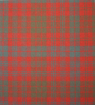 Ross Red Weathered Heavy Weight  Tartan