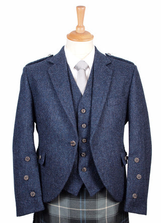 Lomond Blue Tweed Jacket and Vest