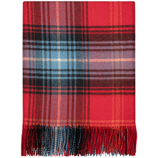 Lochcarron Ruby Lambswool Blanket
