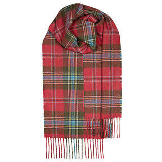 Maclean Of Duart Weathered Lambswool Scarf