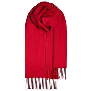 Red Lambswool Scarf