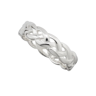 STERLING SILVER LADIES CELTIC KNOT BAND
