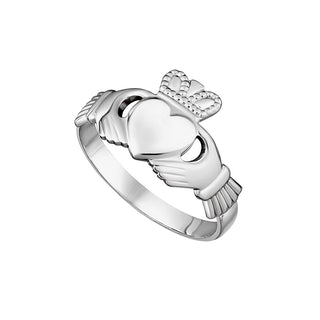 STERLING SILVER MAIDS STANDARD CLADDAGH