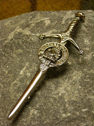 Clan Crested Kilt Pin