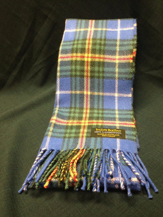 Provincial and District Tartan Lambswool Scarves