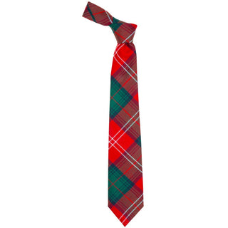 Chisholm Red Modern  Tartan Tie