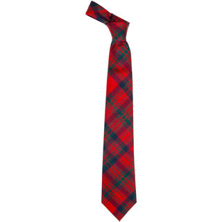 Matheson Red Modern  Tartan Tie
