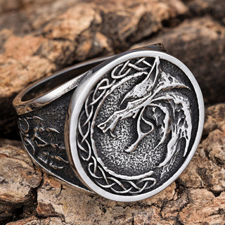 Celtic Wolf Ring